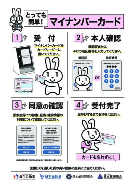 マイナ保険証に関する掲示②